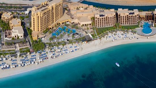 Lacná dovolenka Spojené Arabské Emiráty – Ras Al Khaimah-5*Doubletree By Hilton Marjan Island – plážový rezort s polpenziou na Marjan island