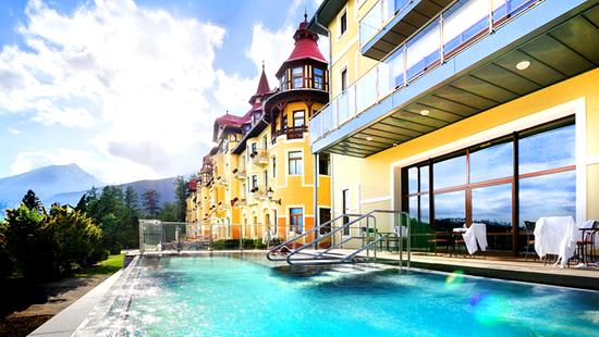 Lacná dovolenka Slovensko – 4*Grandhotel Praha – lístky na lanovky/vstupy do vodných parkov