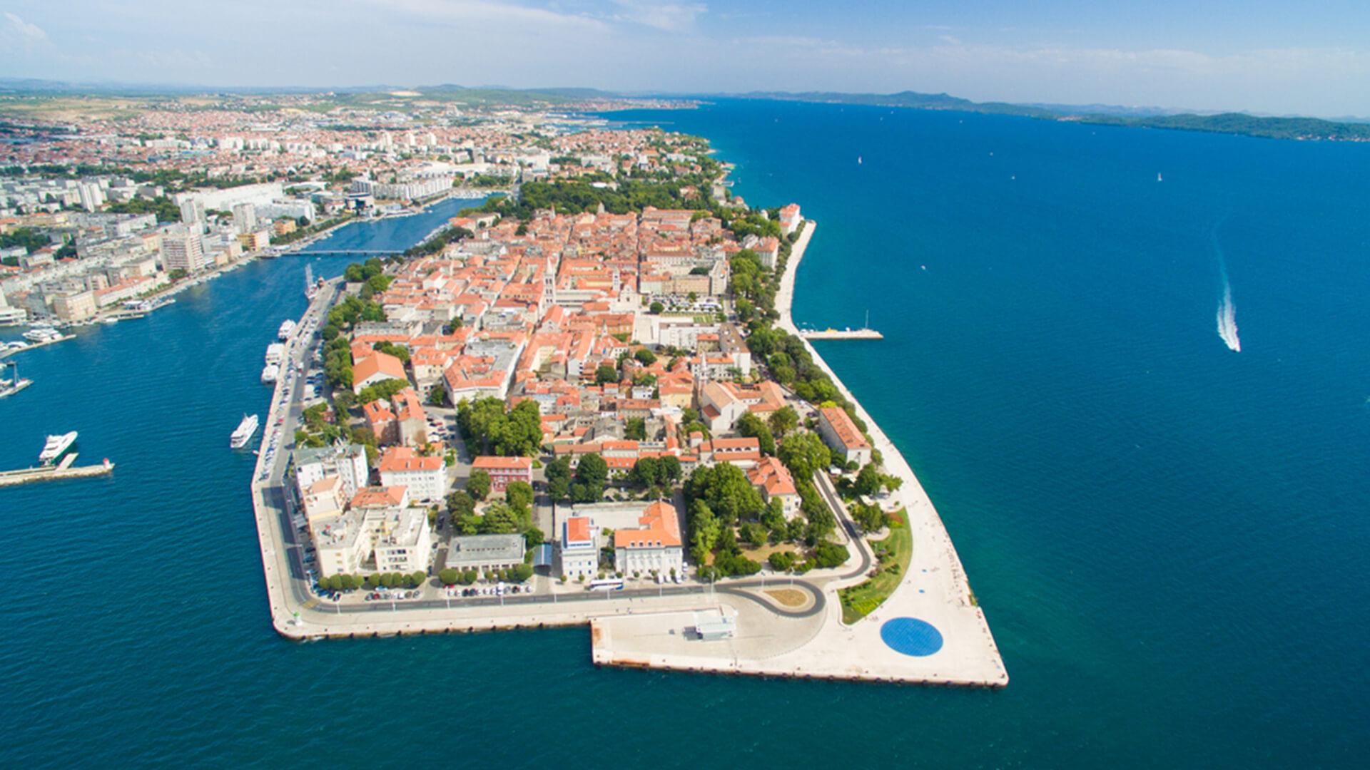 Nejlevnější letenka do města Zadar