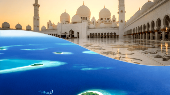 Zľava na pobyt All inclusive Maldivy  so zastávkou v Abu Dhabi