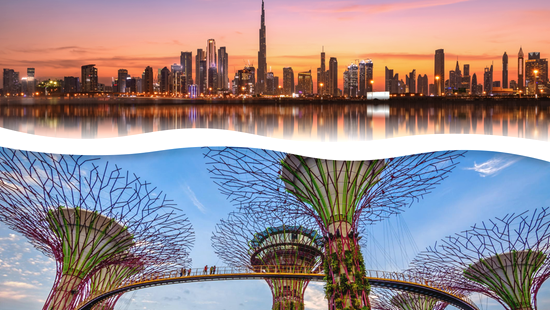 Zľava na pobyt Metropoly snov: Dubaj & Singapur  ✈️