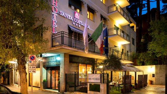 Lacná dovolenka Taliansko – Rím-4*Santa Costanza – hotel s dobrou dostupnosťou do centra