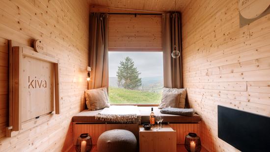 Lacná dovolenka Slovensko – kiva cabins – Horné Hámre