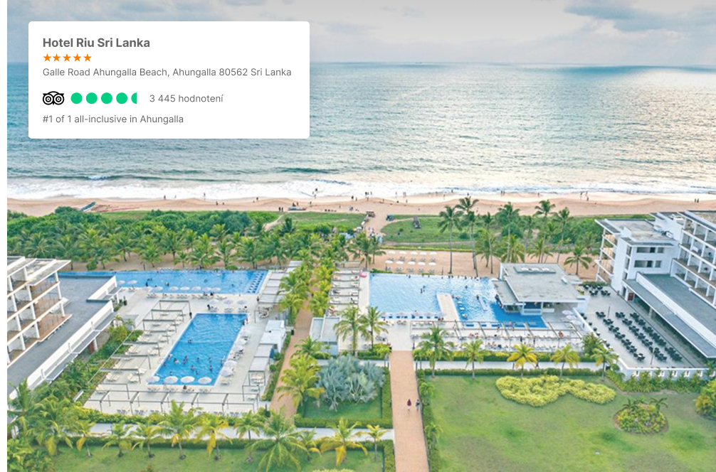 lacna dovolenka Srí Lanka