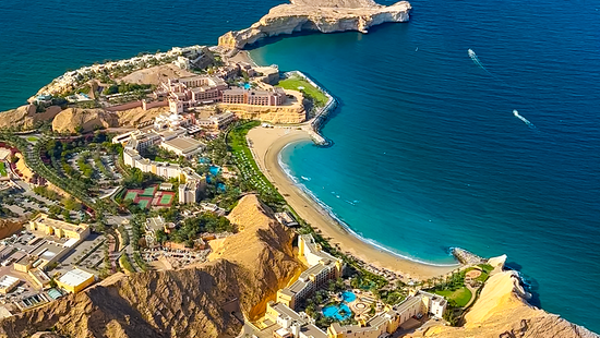 Zľava na pobyt Omán-5*Hotel Shangri-La Barr Al Jissah – Al Waha